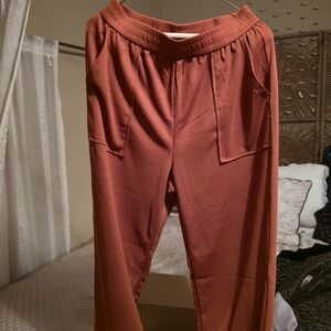 Rust Orange Pants